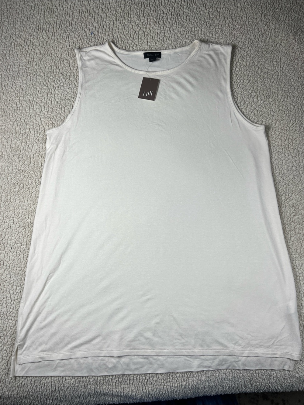 J. Jill Tank Top Women’s Size M Classic White